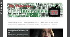 Desktop Screenshot of mytakeontv.com